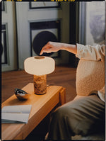 Maris Rechargeable Marble Table Lamp – Cordless LED Accent Light