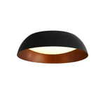 Marlow Shadow Ceiling Lamp – Modern Flush Mount LED Light in Matte Black