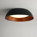 Marlow Shadow Ceiling Lamp – Modern Flush Mount LED Light in Matte Black