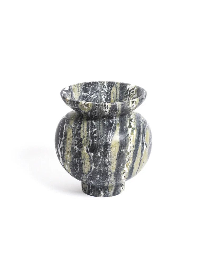 Marrow Sculptural Marble Vase for Refined Interiors