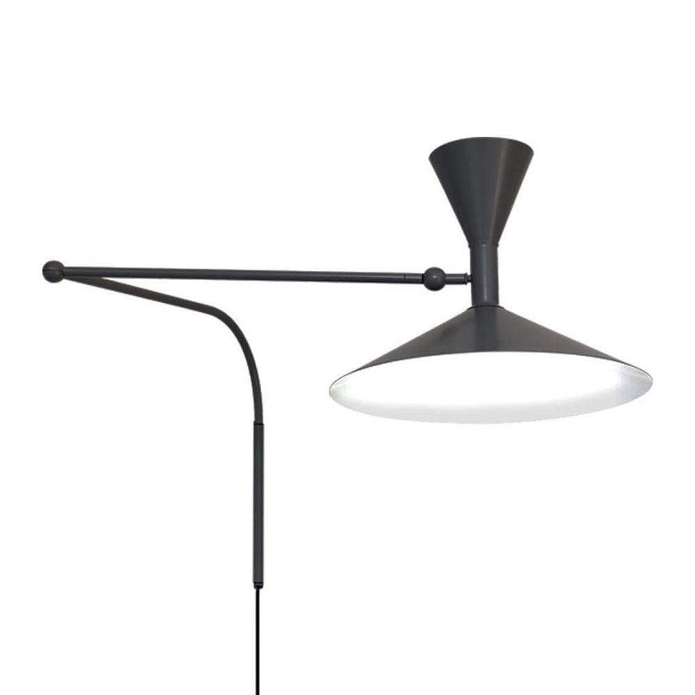 Marseille Adjustable Plug-in Wall Sconce with Swivel Arm