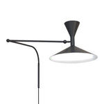Marseille Adjustable Plug-in Wall Sconce with Swivel Arm