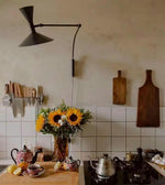 Marseille Adjustable Plug-in Wall Sconce with Swivel Arm