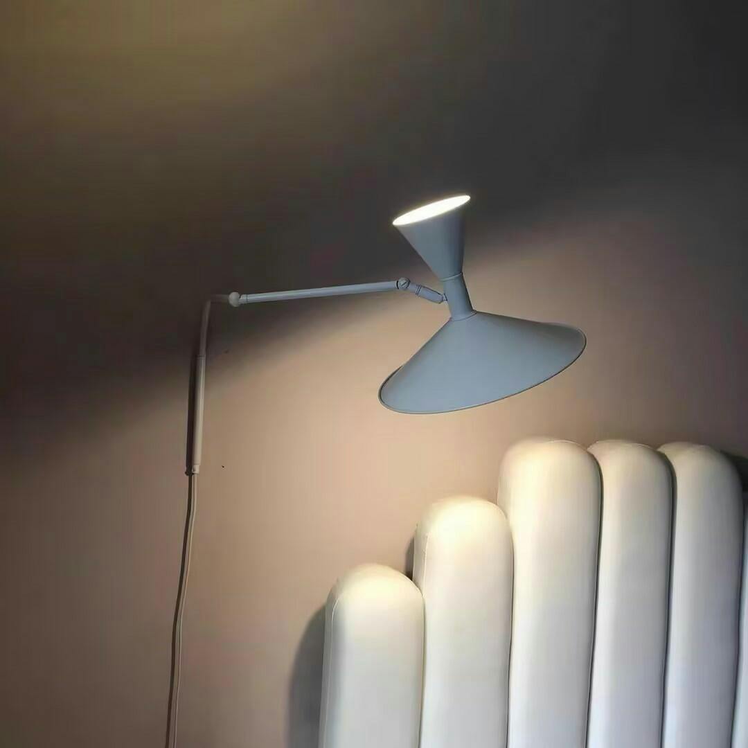 Marseille Adjustable Plug-in Wall Sconce with Swivel Arm