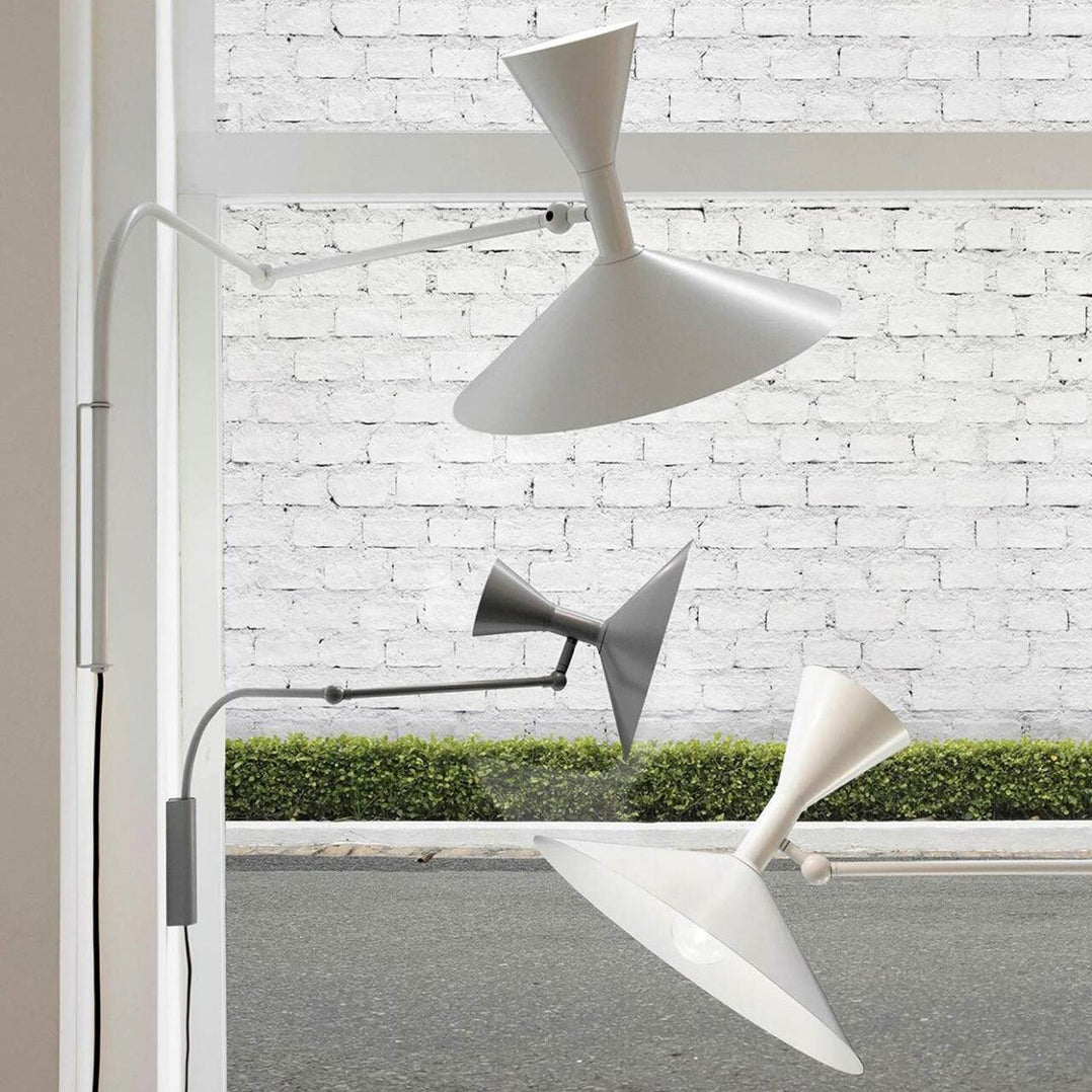 Marseille Adjustable Plug-in Wall Sconce with Swivel Arm