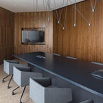Modular Pendant Chandelier with Matte Lacquered Cables, 1-12 Lights