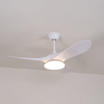 Virelo Ceiling Fan Light with LED – 42" & 52" Wood Grain Blades