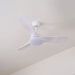 Virelo Ceiling Fan Light with LED – 42" & 52" Wood Grain Blades