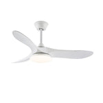 Virelo Ceiling Fan Light with LED – 42" & 52" Wood Grain Blades