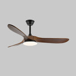 Virelo Ceiling Fan Light with LED – 42" & 52" Wood Grain Blades