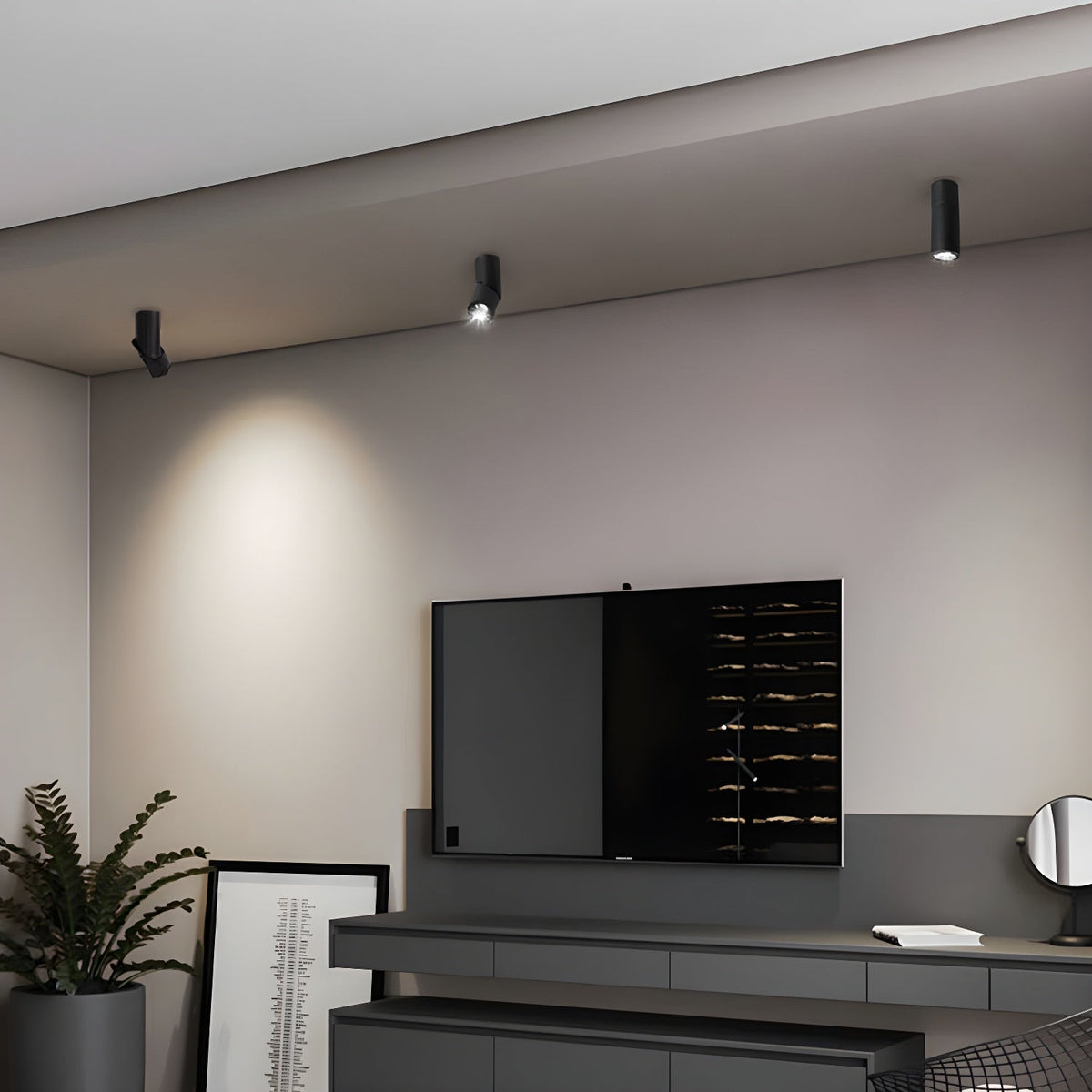 Maxwell Pivot Surface Downlight – Modern LED Ceiling Spotlight