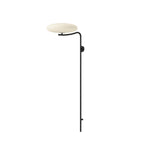 Arc Wall Sconce with Opal Glass Shade | Modern Minimalist Lighting