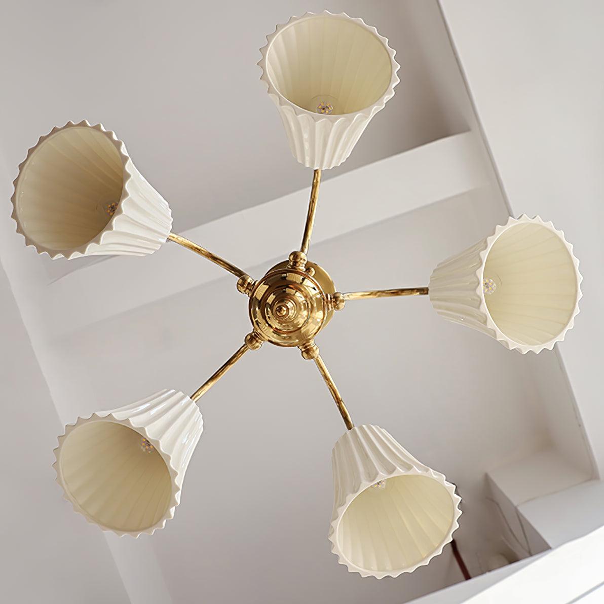medieval-ceramic-trumpet-chandelier