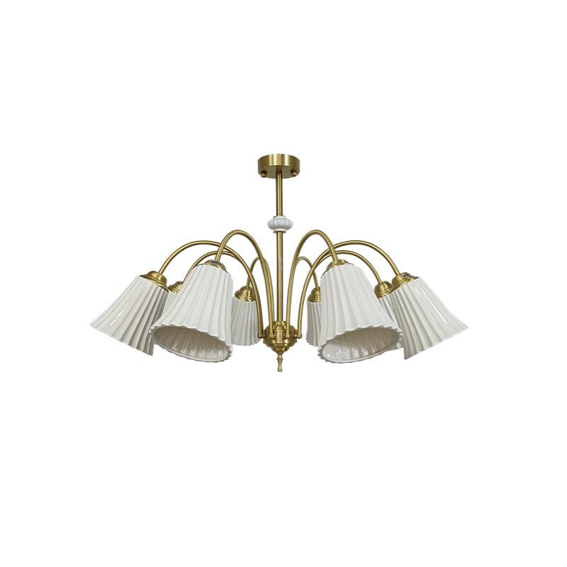 medieval-ceramic-trumpet-chandelier