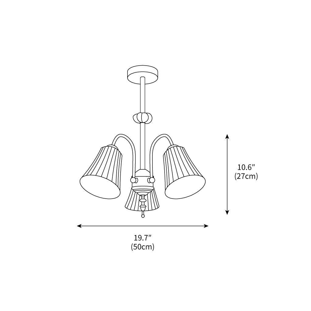 medieval-ceramic-trumpet-chandelier