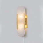 Melange Elongated Plug In Sconce