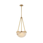 Istar Alabaster Chandelier – Sculptural LED Pendant for Modern Interiors
