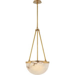 Istar Alabaster Chandelier – Sculptural LED Pendant for Modern Interiors