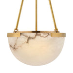 Istar Alabaster Chandelier – Sculptural LED Pendant for Modern Interiors