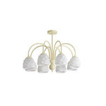 Artisan Glass Ice Cream Chandelier for Modern Interiors