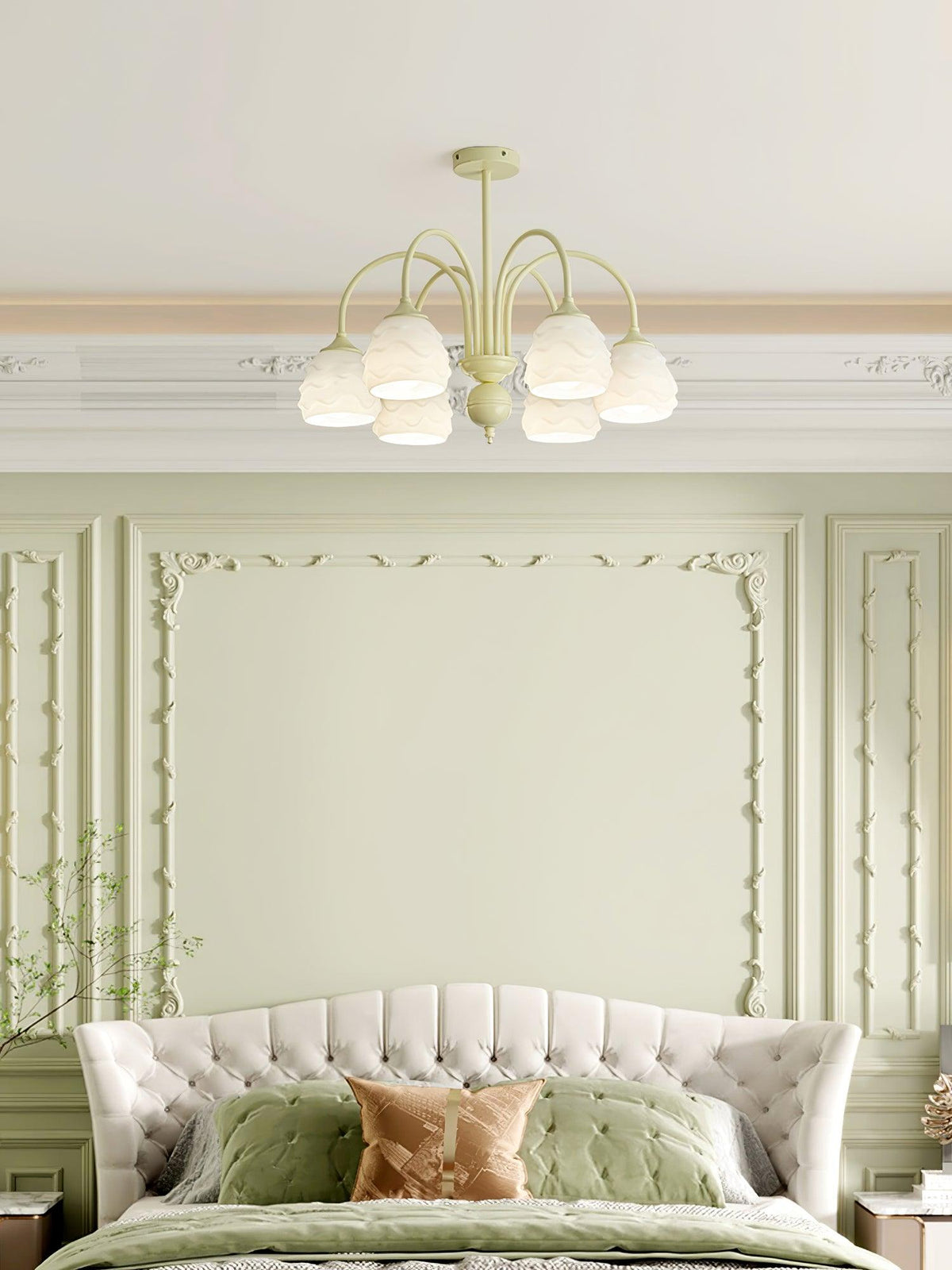 Artisan Glass Ice Cream Chandelier for Modern Interiors