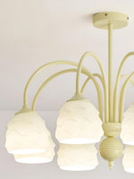 Artisan Glass Ice Cream Chandelier for Modern Interiors