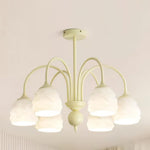 Artisan Glass Ice Cream Chandelier for Modern Interiors