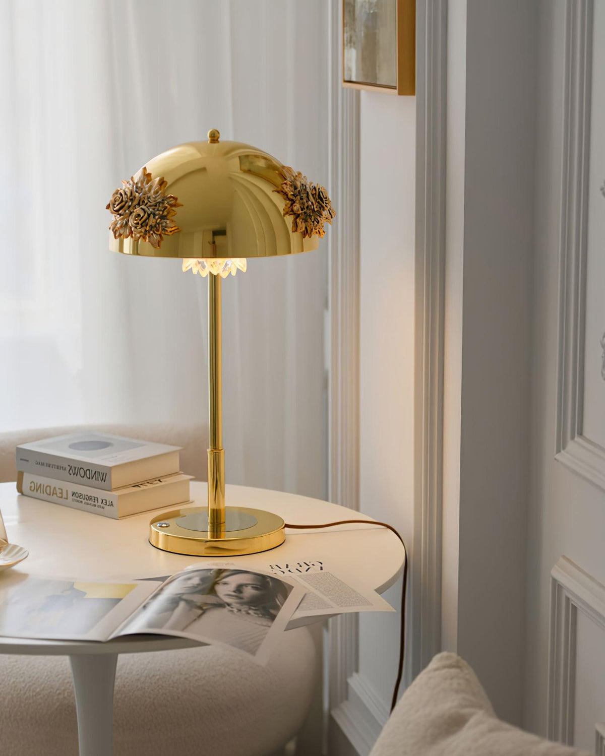 Meni Table Built In Battery Lamp