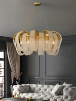 Mesh Crystal Chandelier