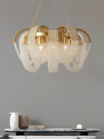 Mesh Crystal Chandelier