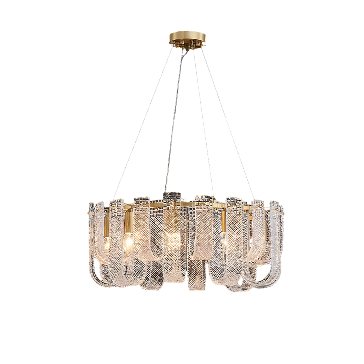 Mesh Glass Chandelier