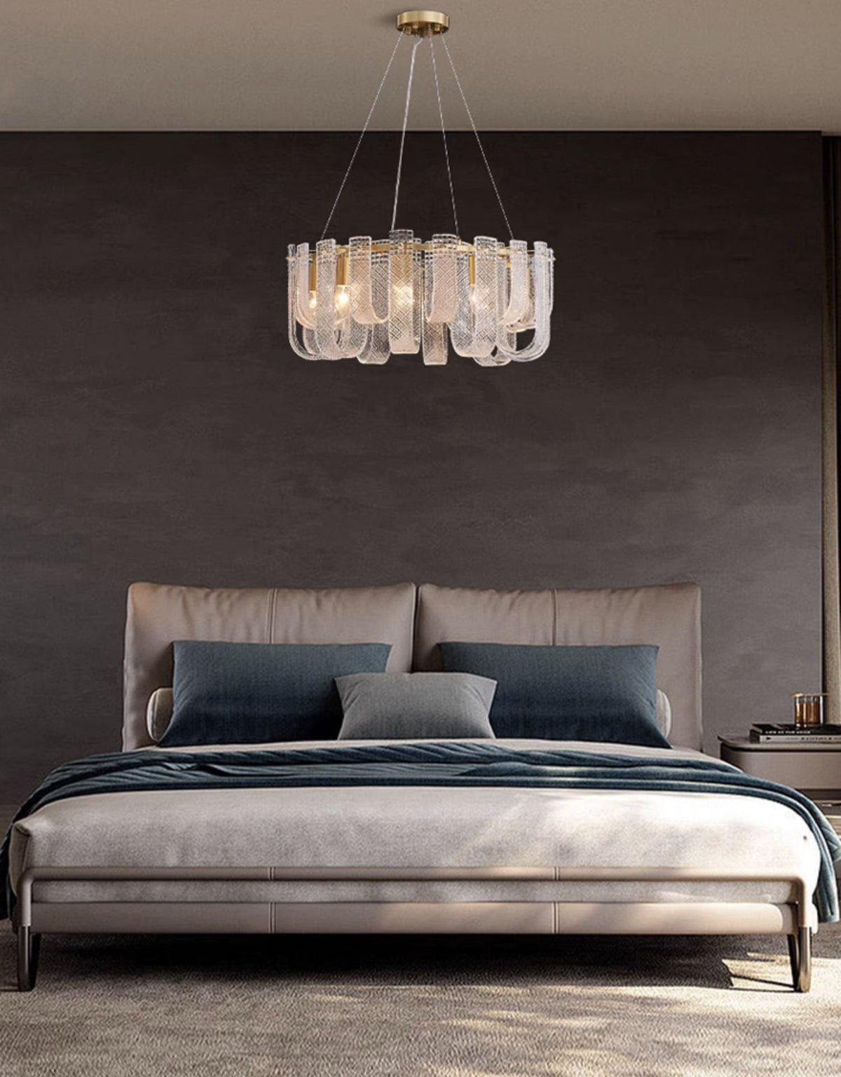 Mesh Glass Chandelier
