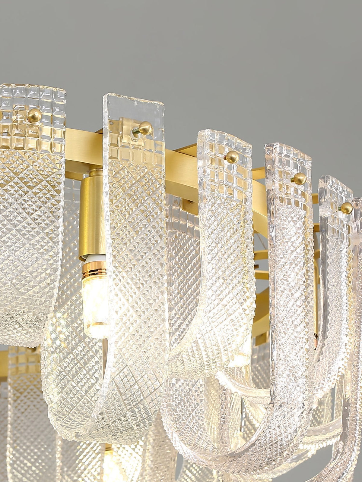 Mesh Glass Chandelier