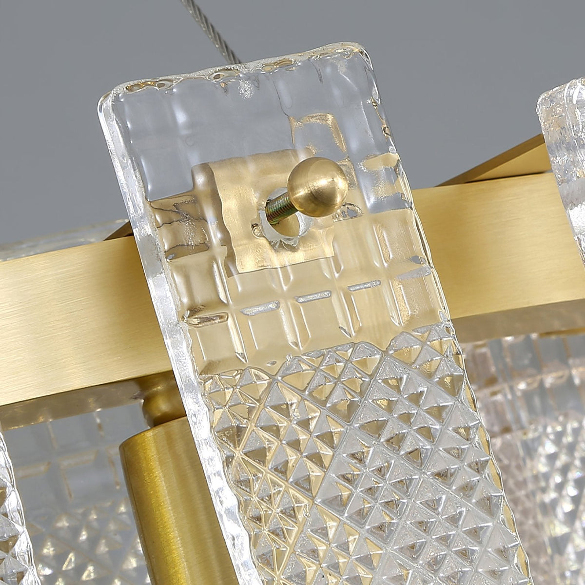 Mesh Glass Chandelier