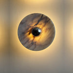 Messier Marble Wall Sconce with Touch Control | Modern LED Wall Light