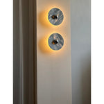 Messier Marble Wall Sconce with Touch Control | Modern LED Wall Light