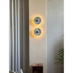 Messier Marble Wall Sconce with Touch Control | Modern LED Wall Light