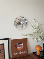 Messier Marble Wall Sconce with Touch Control | Modern LED Wall Light