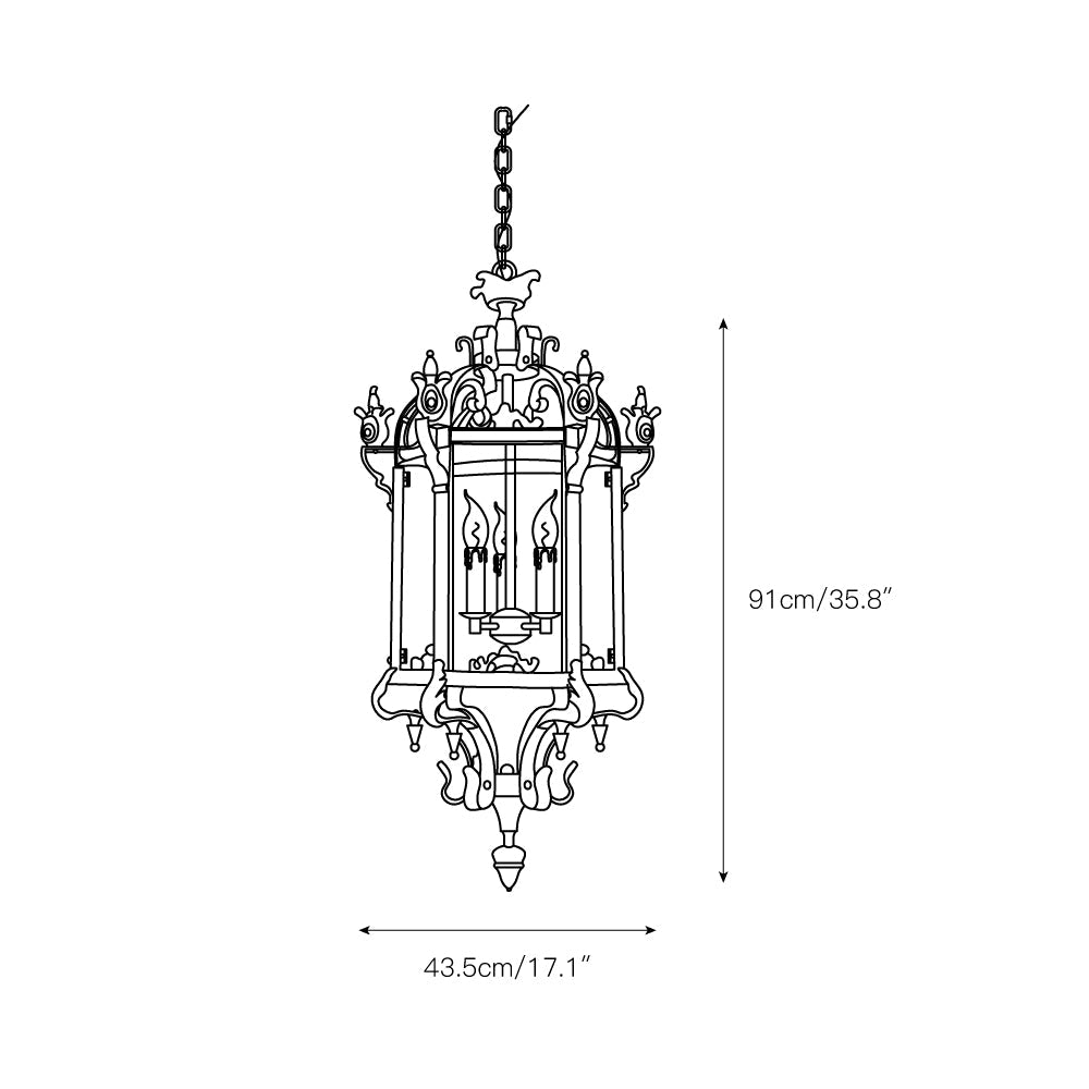 metropolitan-lantern-chandelier