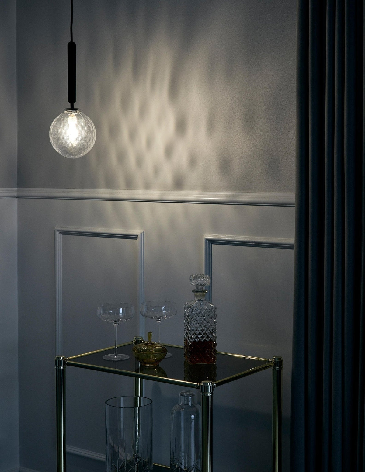 Pattern Pendant Swag Light