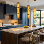 Miles Modern Linear LED Pendant Light for Dining Room & Kitchen Island