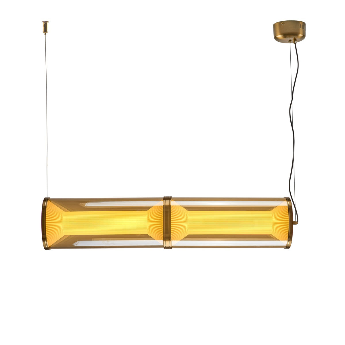 Miles Modern Linear LED Pendant Light for Dining Room & Kitchen Island