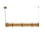 Miles Modern Linear LED Pendant Light for Dining Room & Kitchen Island
