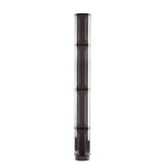 Miles Floor Lamp – Hand-Blown Glass Column Light in Copper or Pearl Black