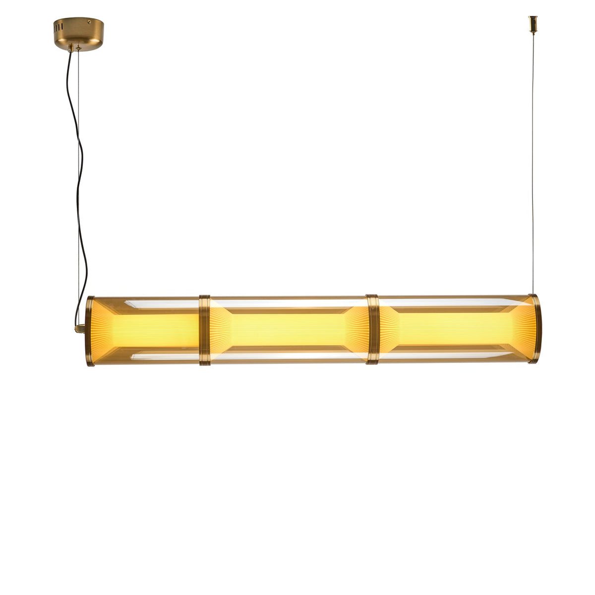Miles Modern Linear LED Pendant Light for Dining Room & Kitchen Island