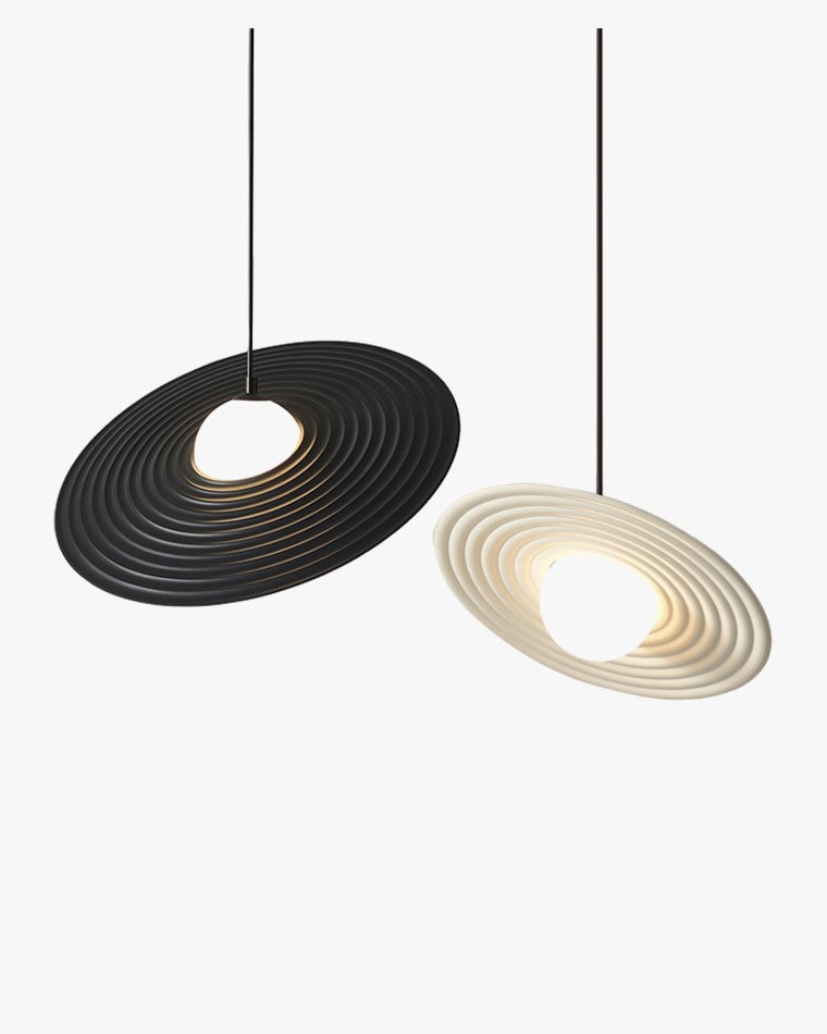 Miller Record Pendant Light – Modern Vinyl-Inspired LED Hanging Lamp for Living Spaces