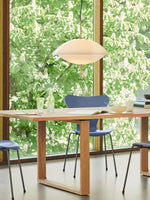 Miller Shell Pendant Light – Modern Glass & Metal Hanging Lamp for Dining, Kitchen, Bedroom