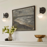 Milo Alabaster Double Wall Light — Modern Luxury Wall Sconce