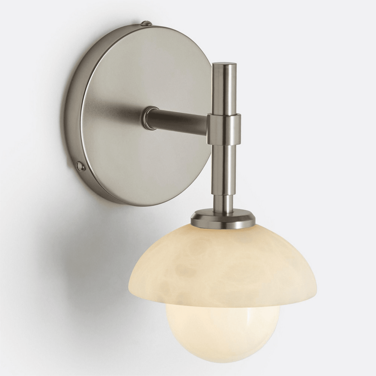 Milo Alabaster Double Wall Light — Modern Luxury Wall Sconce
