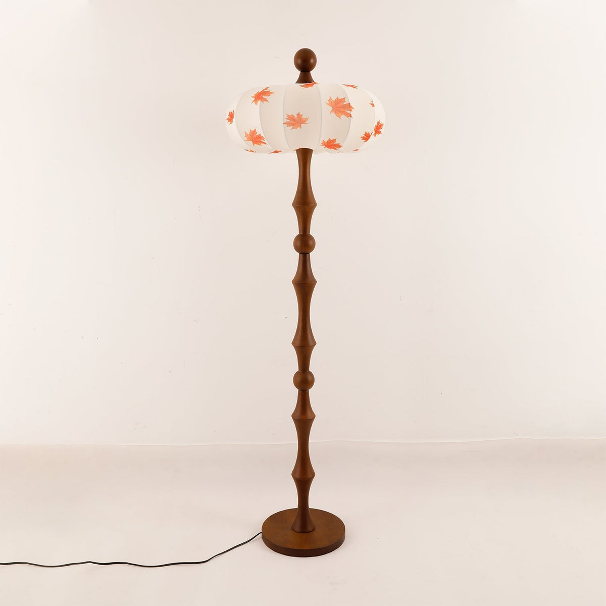 Milo Walnut Floor Lamp